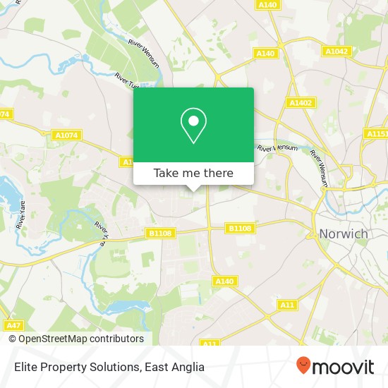 Elite Property Solutions, Henderson Business Centre Norwich Norwich NR5 8 map
