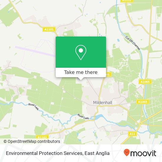 Environmental Protection Services map