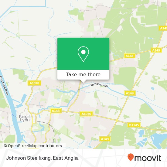 Johnson Steelfixing map