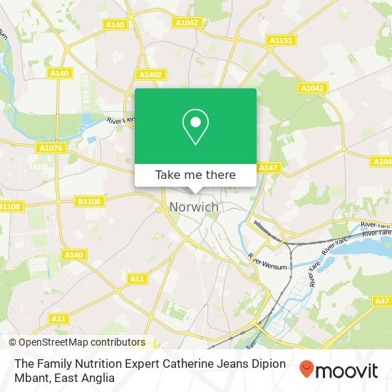 The Family Nutrition Expert Catherine Jeans Dipion Mbant, St Johns Alley Norwich Norwich NR2 1 map