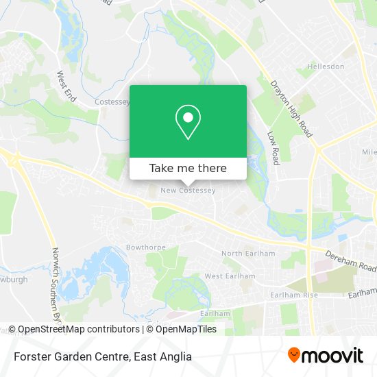Forster Garden Centre map