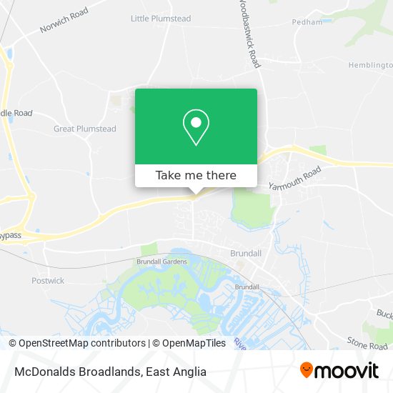 McDonalds Broadlands map