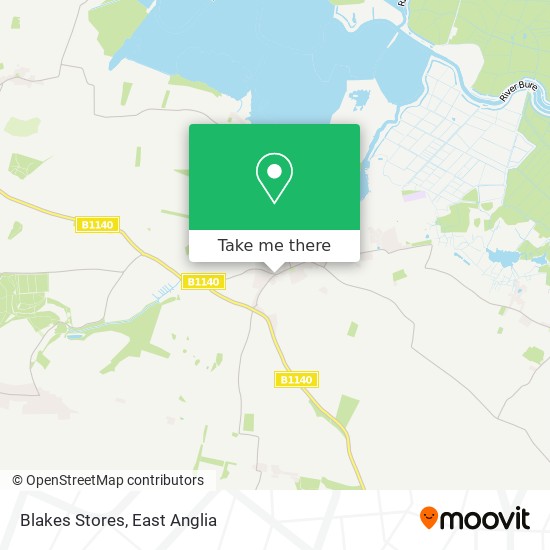 Blakes Stores map
