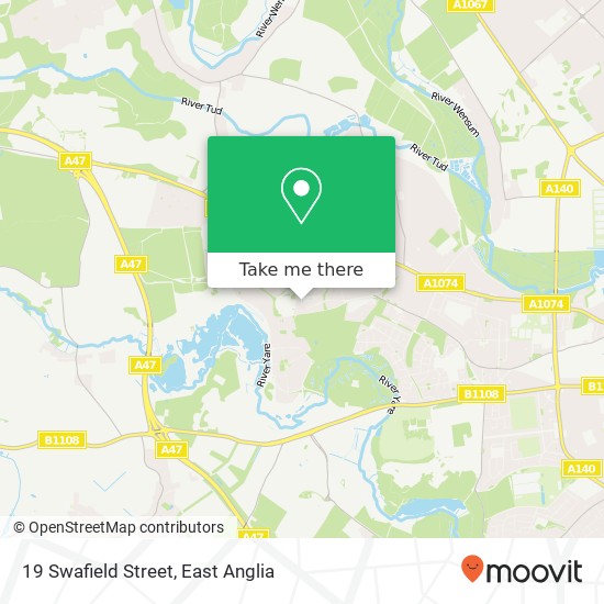 19 Swafield Street, Norwich Norwich map