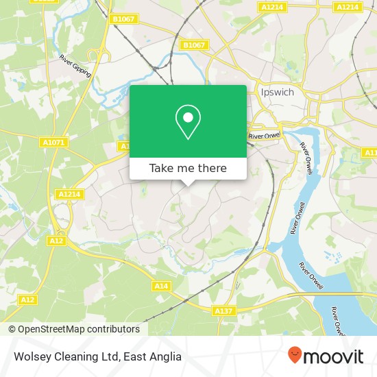 Wolsey Cleaning Ltd, 72 Fitzwilliam Close Ipswich Ipswich IP2 9ST map