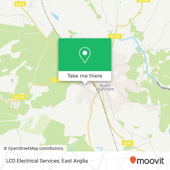 LCD Electrical Services map