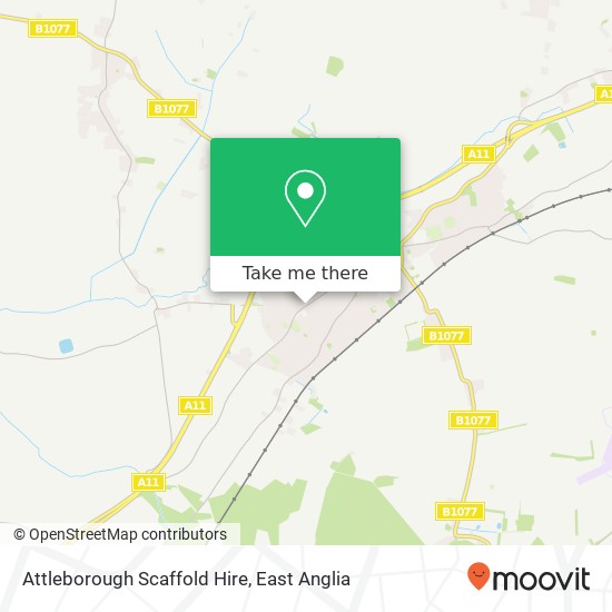 Attleborough Scaffold Hire, London Road Attleborough Attleborough NR17 2 map