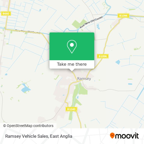 Ramsey Vehicle Sales map