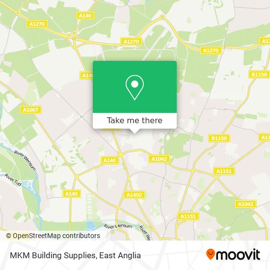 MKM Building Supplies map