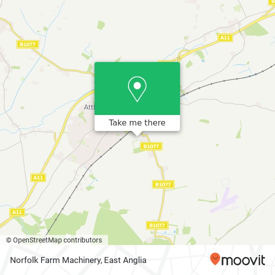 Norfolk Farm Machinery map