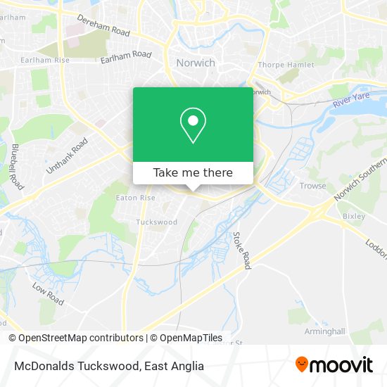 McDonalds Tuckswood map