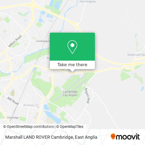 Marshall LAND ROVER Cambridge map