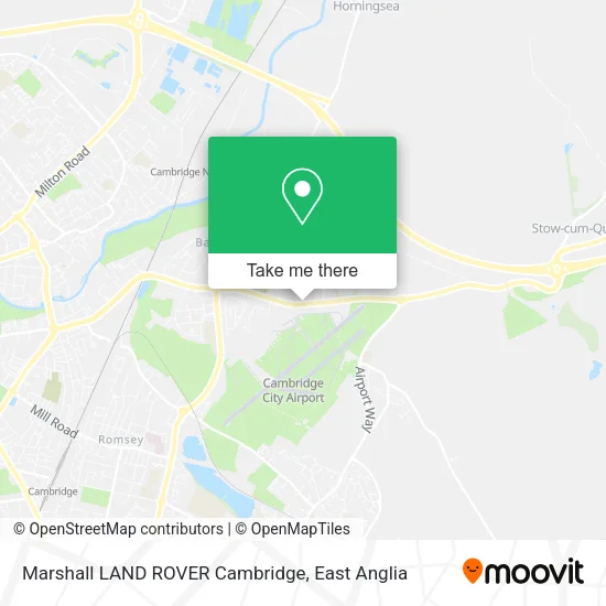 Marshall LAND ROVER Cambridge map