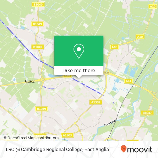 LRC @ Cambridge Regional College map