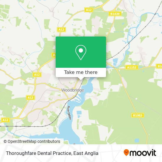 Thoroughfare Dental Practice map