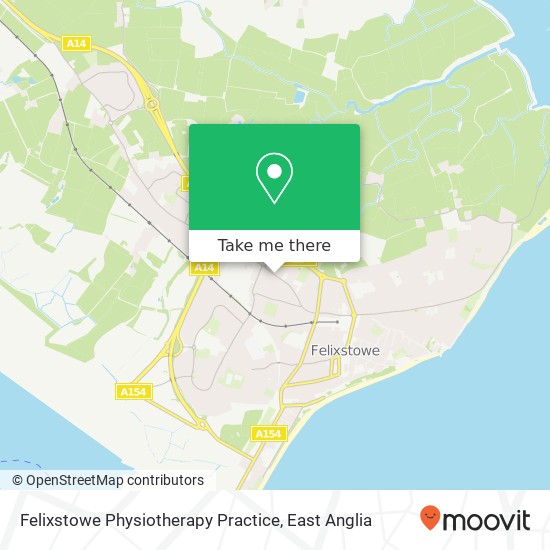 Felixstowe Physiotherapy Practice, High Street Felixstowe Felixstowe IP11 9 map
