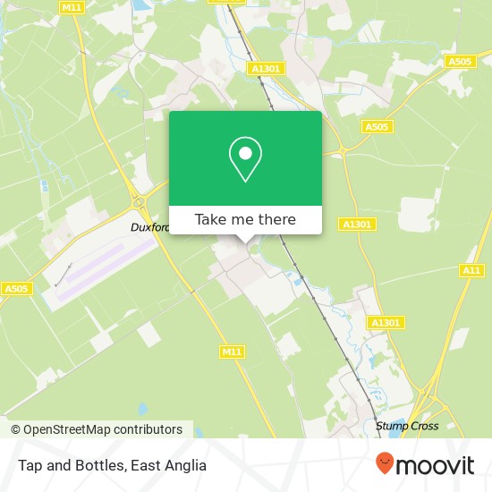 Tap and Bottles map