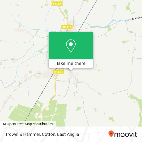 Trowel & Hammer, Cotton map