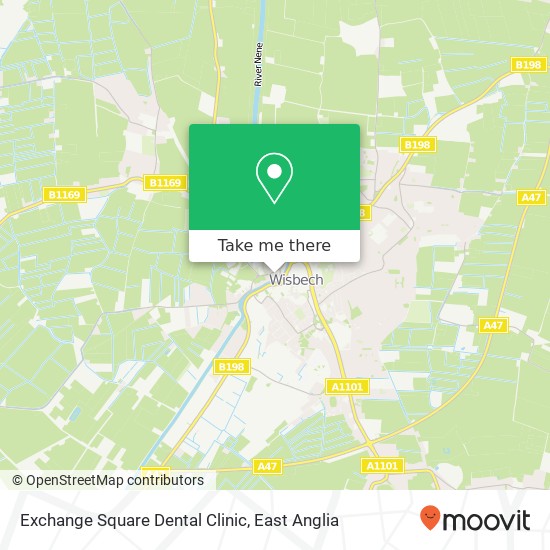Exchange Square Dental Clinic, Exchange Square Wisbech Wisbech PE13 1 map