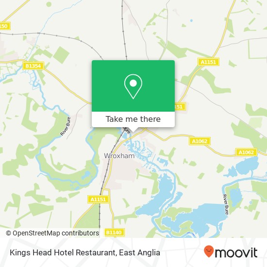 Kings Head Hotel Restaurant, Station Road Hoveton Norwich NR12 8 map