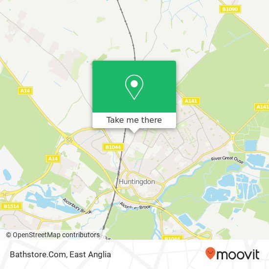 Bathstore.Com map