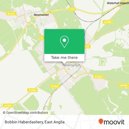 Bobbin Haberdashery, New Cut Newmarket Newmarket CB8 0 map