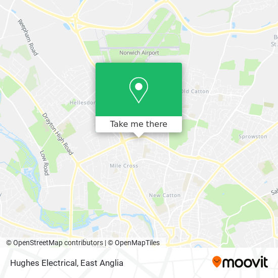 Hughes Electrical map