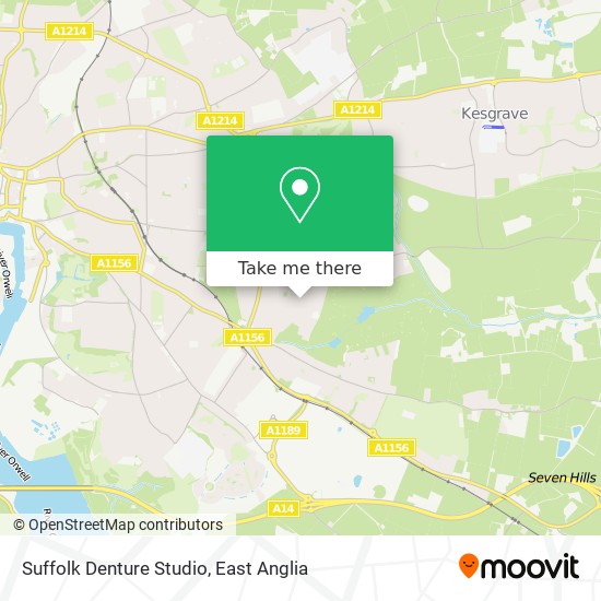 Suffolk Denture Studio map