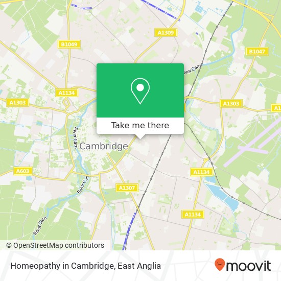 Homeopathy in Cambridge, 47 Norfolk Street Cambridge Cambridge CB1 2LD map