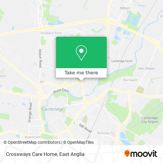 Crossways Care Home map