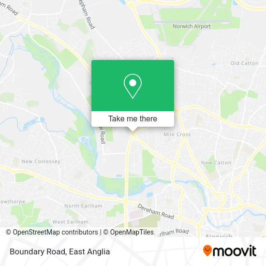 Boundary Road map