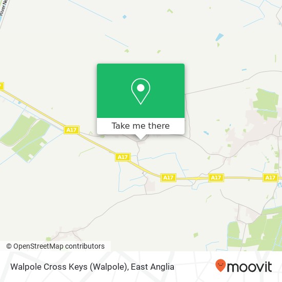 Walpole Cross Keys map