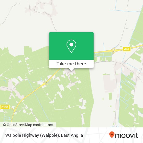 Walpole Highway map