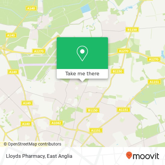 Lloyds Pharmacy map