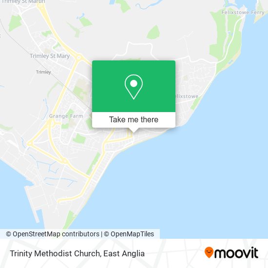 Trinity Methodist Church map