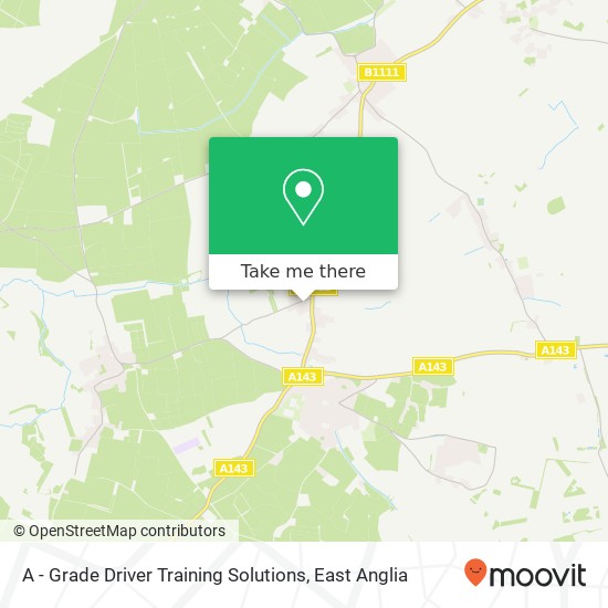 A - Grade Driver Training Solutions, 25 Hilltop Way Stanton Bury St Edmunds IP31 2EB map