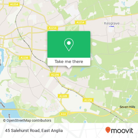 45 Salehurst Road, Ipswich Ipswich map