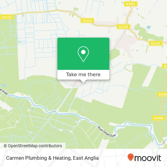 Carmen Plumbing & Heating map