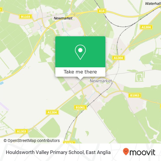 Houldsworth Valley Primary School, Rowley Drive Newmarket Newmarket CB8 0 map