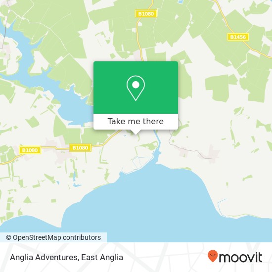 Anglia Adventures map