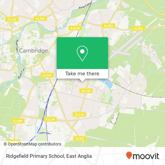 Ridgefield Primary School, Radegund Road Cambridge Cambridge CB1 3RH map