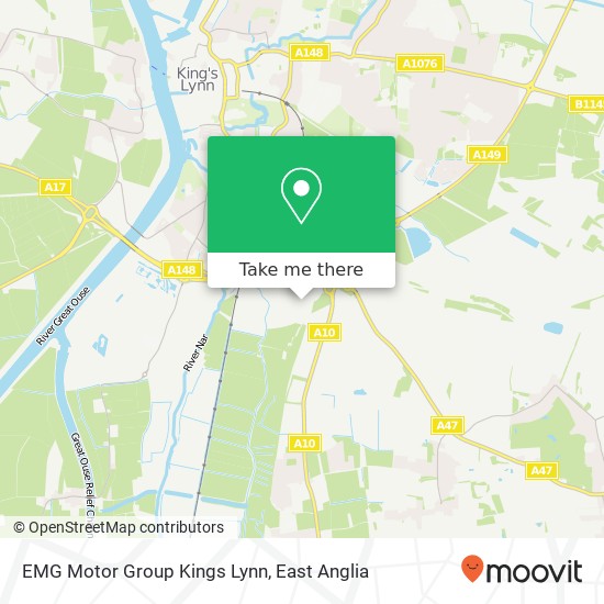 EMG Motor Group Kings Lynn, Hardwick Narrows Industrial Estate King's Lynn King's Lynn PE30 4 map