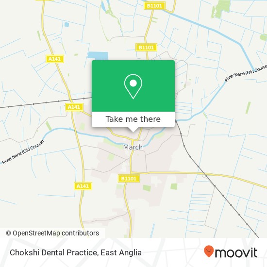 Chokshi Dental Practice map