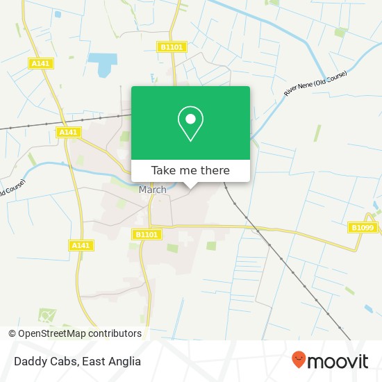 Daddy Cabs map
