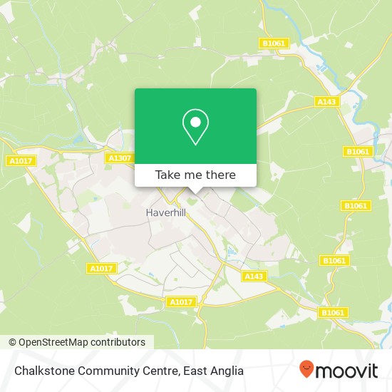 Chalkstone Community Centre map