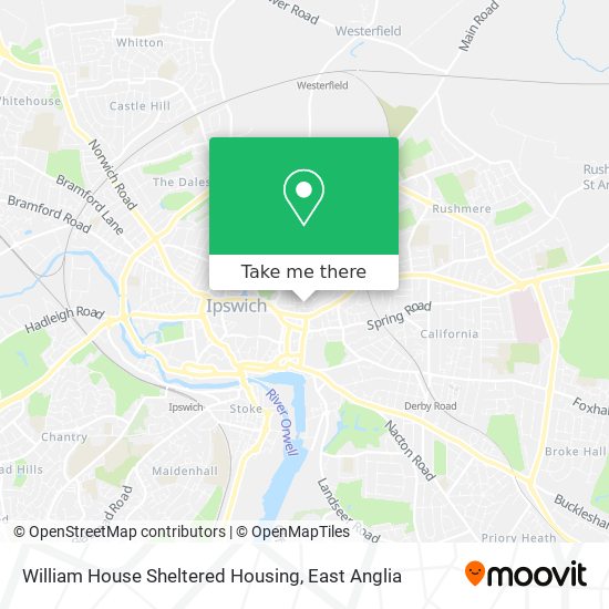 William House Sheltered Housing map