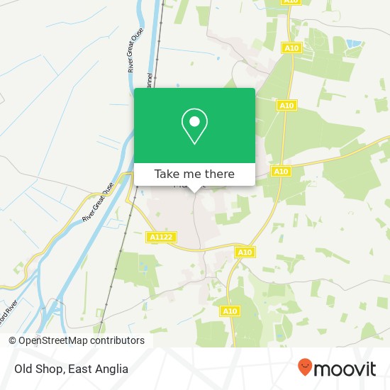 Old Shop map