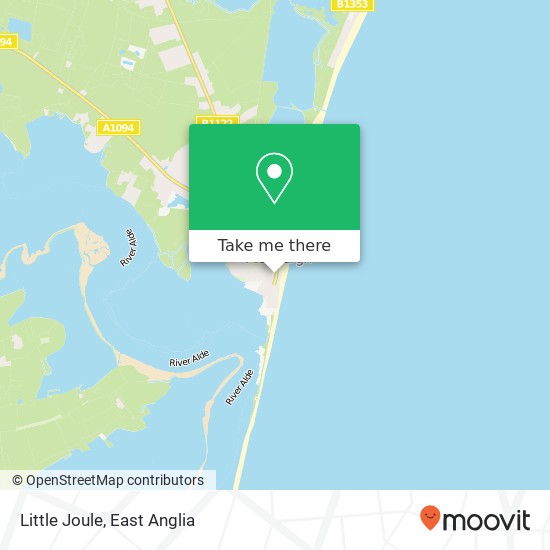 Little Joule, High Street Aldeburgh Aldeburgh IP15 5AN map