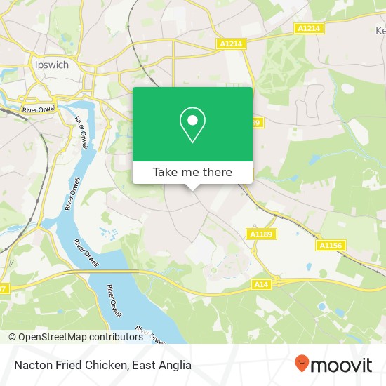 Nacton Fried Chicken, 356 Nacton Road Ipswich Ipswich IP3 9NA map