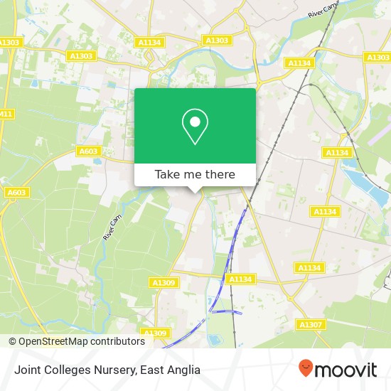 Joint Colleges Nursery, 6 Chaucer Road Cambridge Cambridge CB2 7 map